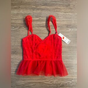 Urban Outfitters corset top NWT